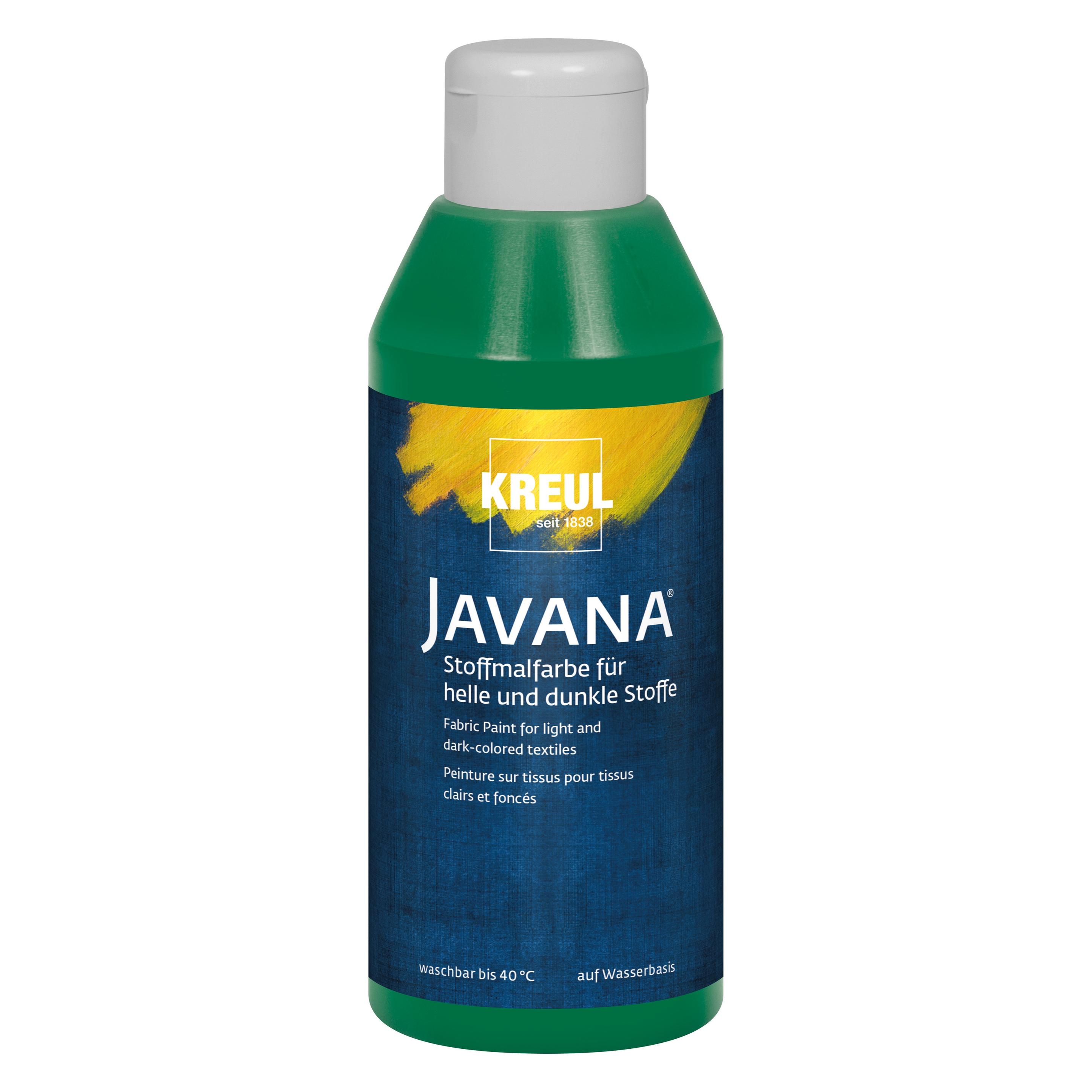 Kreul Javana Stoffmalfarbe für helle und dunkle Stoffe, 250 ml (250 ml) (23252044)