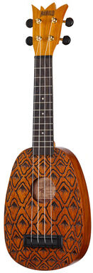 Mahalo Pineapple Soprano Ukulele Naturel mat