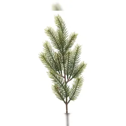 Christmas Decorations Künstliche Tannenzweige 50cm Dekozweige Kunstzweige PE Spritzguss wie echt groß