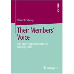Their Members' Voice, Fachbücher von Meike Rodekamp
