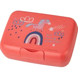 koziol Lunchbox mit Trennschale Candy L Dreams - rot