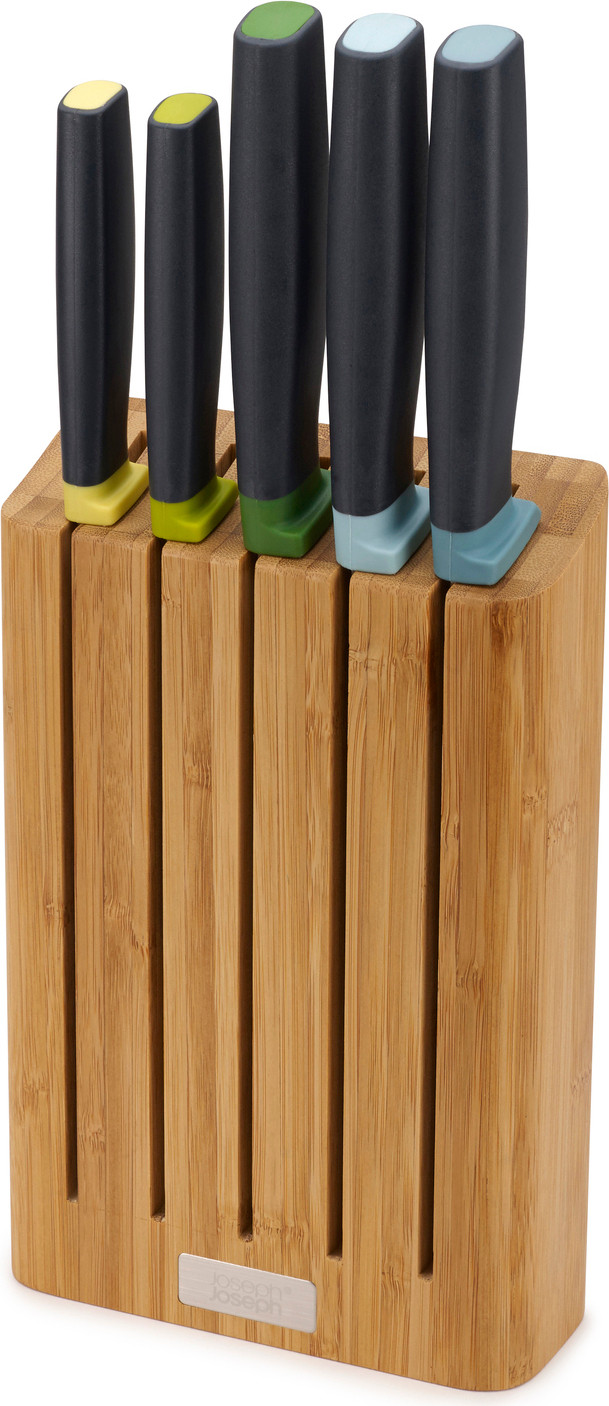 Joseph Joseph Elevate messen set met bamboe voet