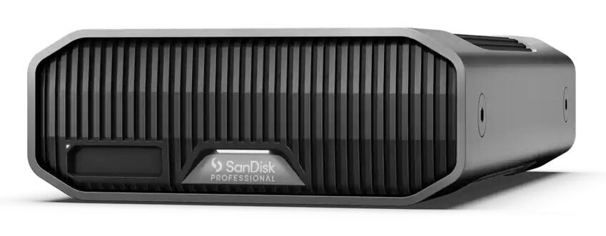 SanDisk G-DRIVE PROJECT Externe Festplatte - 22 TB SDPHG1H-022T-MBAAD