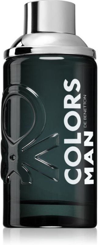 Benetton Colors de Benetton Man Black Eau de Toilette für Herren 200 ml