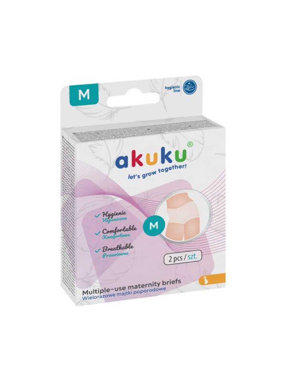 Akuku Multiple-use maternity mesh pants size L (2 pcs)