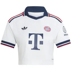 adidas Originals FC Bayern München Cropped Auswärtstrikot 2026/27 Damen JZ3106 - white S