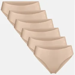 INVISIBLE BIKINI - 6-Pack - Beige - M