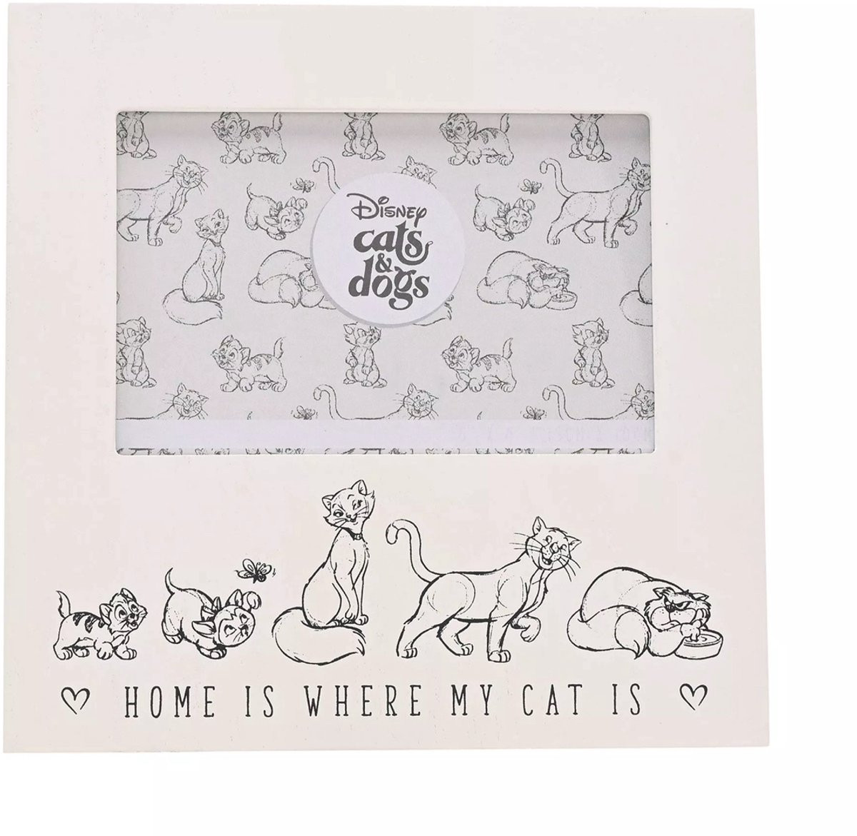 Disney Cats and Dogs Fotolijst Home is where my cat is