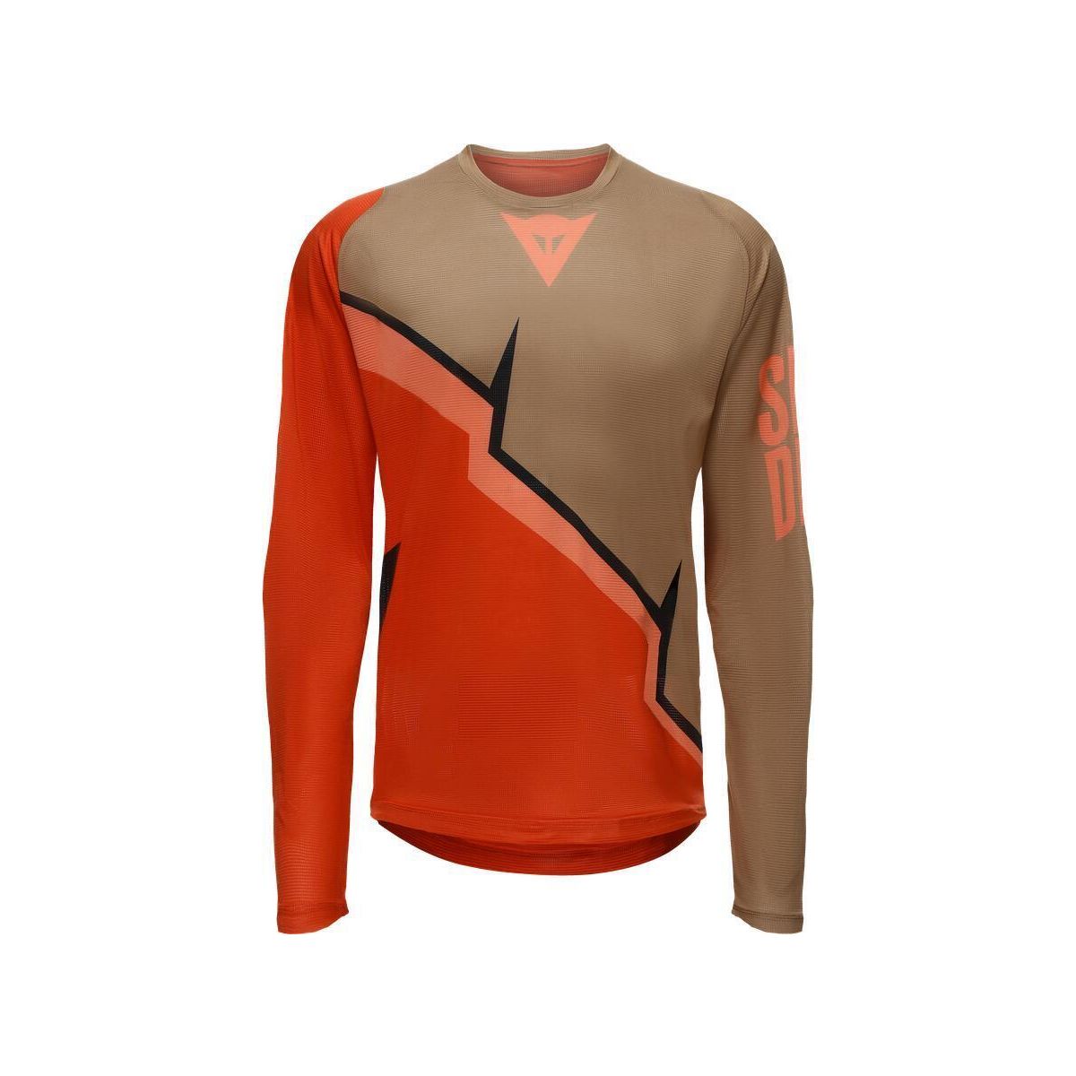 Dainese Hgaer Jersey LS red/brown/black (76L) M 2038900009-76L-M