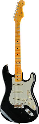 Fender 56 Strat Relic Aged Black LTD Aged Black