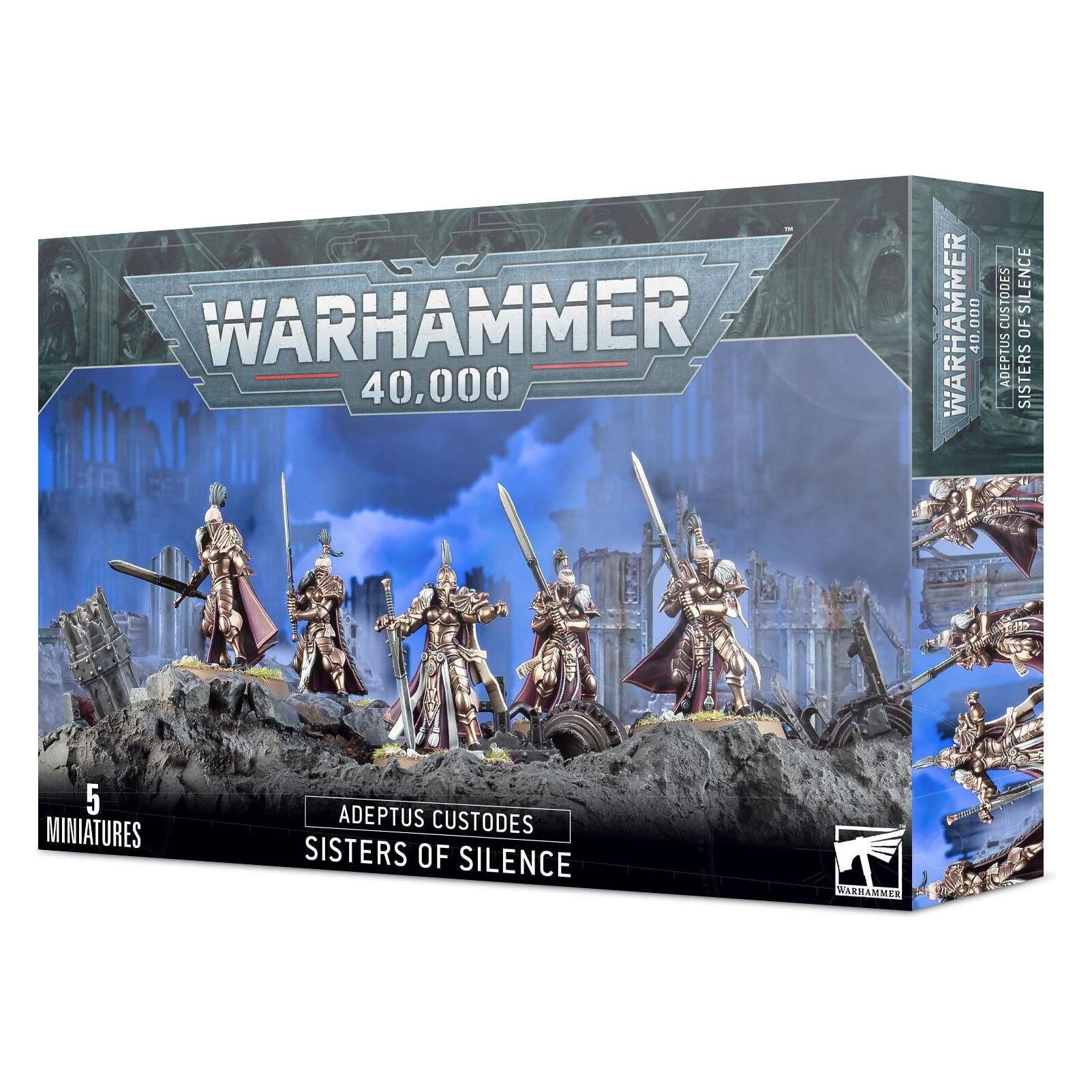 Games Workshop Warhammer 40.000 - Adeptus Custodes Sisters of Silence (Kunststoff) (99120108074)