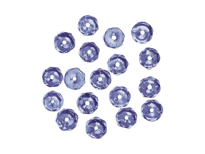 Rayher Glasschliffperlen Saphir 4 mm 100 Stück