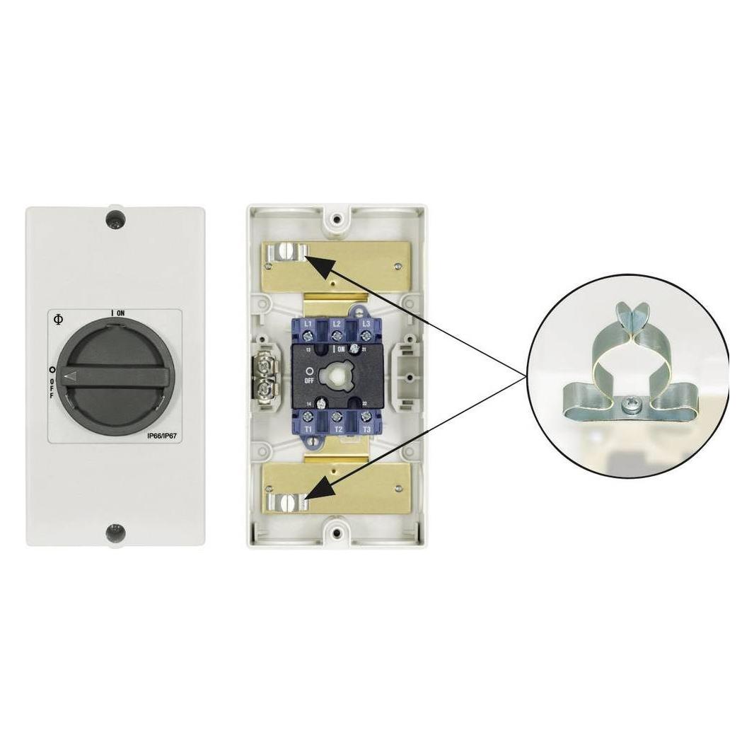 Kraus & Naimer EMV-Reparaturschalter KG 3polig (KG20 T103/D-A126 KL51V)