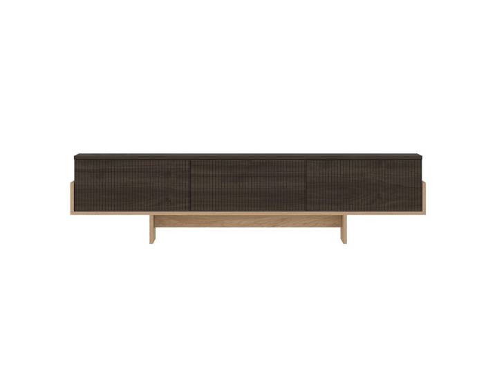 Habitat Garten Tv-Möbel hege Braun, Holz, 30x44x180 cm, Wohnzimmer, TV Möbel, Lowboards, Lowboards stehend