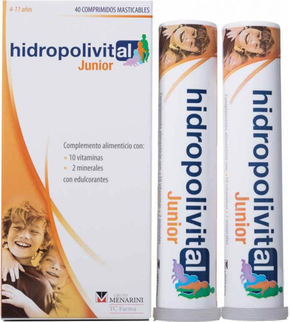 HIDROPOLIVITAL Junior 40 comprimidos masticables