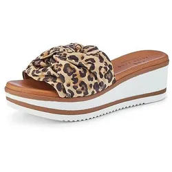 Plateau-Pantolette Peter Hahn beige, 40