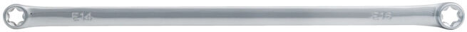 Clé polygonale double TX E CHROMEplus, extra longue, E14xE16 ; KS Tools (518.0934)