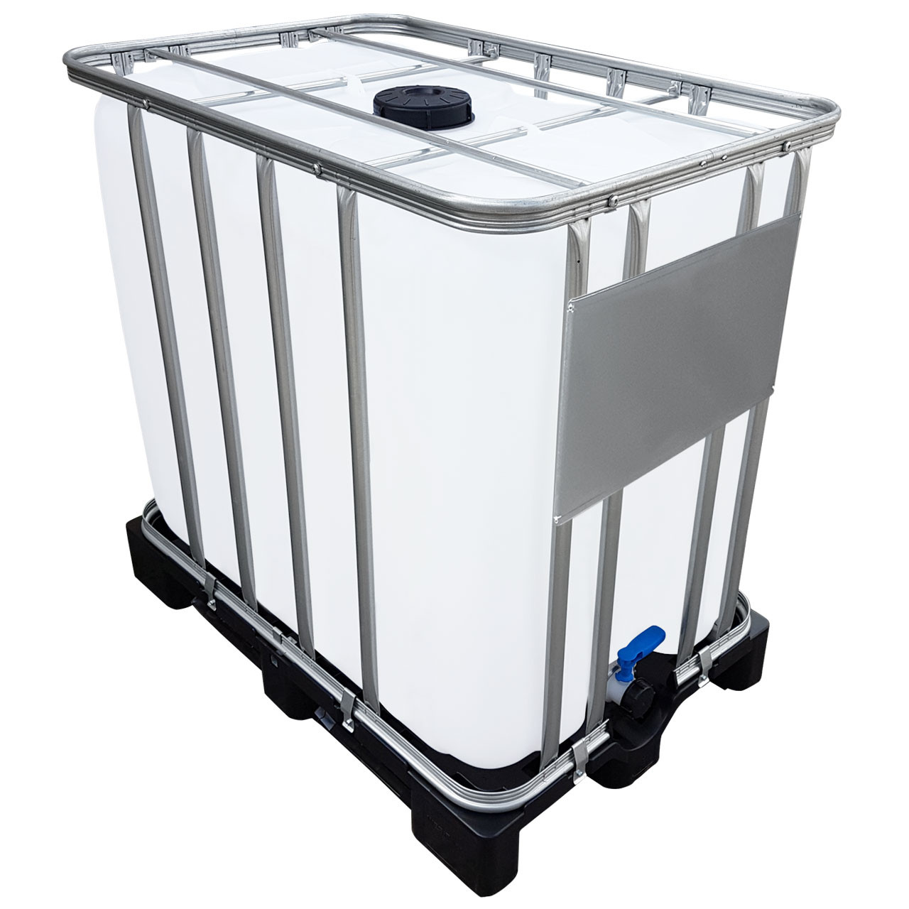 WERIT 800l IBC Container »UN-Zulassung« DN150/50 auf PE-Palette NEU 513-000002401