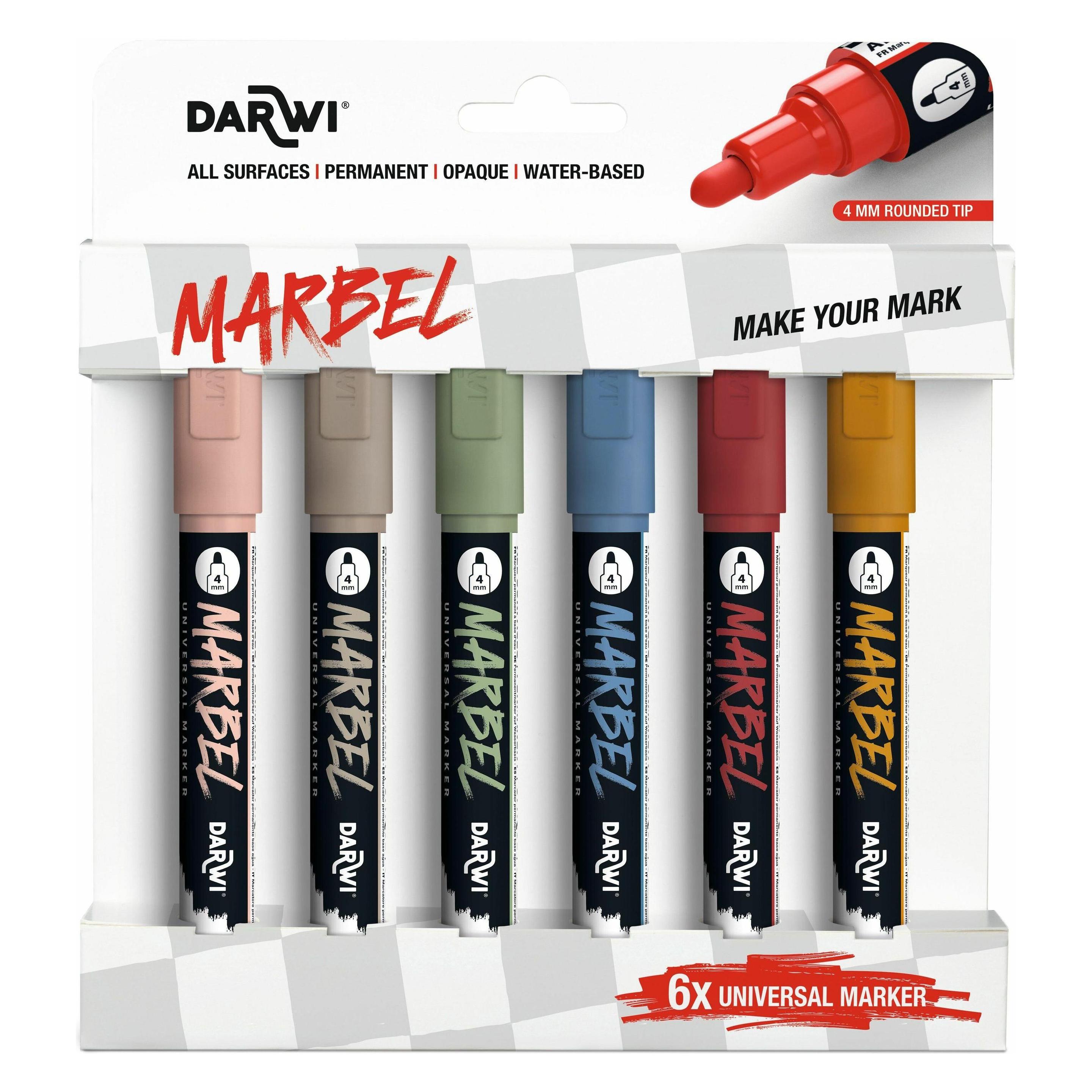 Marbel Acrylmarker (6x) (DA0226004K01C)