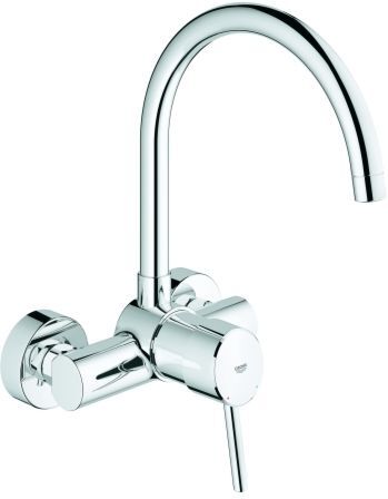 Grohe Spültischarmatur Concetto 32667001 wandmontage, chrom
