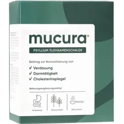 MUCURA Flohsamenschalen Pulver 200 g