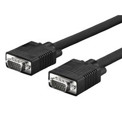 MicroConnect Anschlusskabel 10 m Schwarz MONGG10B VGA-Kabel