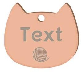 Uplift Treasures Personalized Stainless Steel Pet ID Tag With Engraving 17 l
