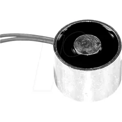 ITS-MS302512 - Elektro - Haftmagnet, 3025, 12 V DC, 3,8 W, Topfmagnet mit Litze
