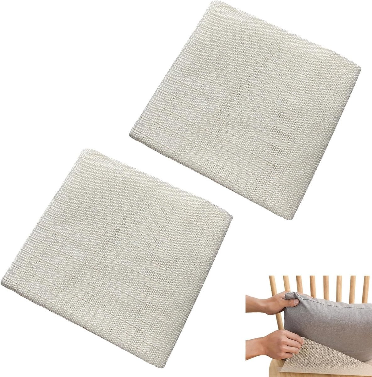 Multifunctionele antislipmat van PVC voor tapijten, tafelkleden en meubels, 50 x 50 cm