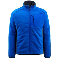MASCOT Marburg Fleecejacke UNIQUE Kornblau / Schwarzblau S - 15603-259-11010-S - Kornblau / Schwarzblau