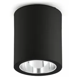 Faro Deckenaufbauleuchte POTE E27, IP20, schwarz matt FAR-63125