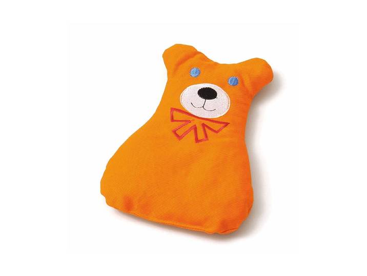 Wärmekissen SISSEL Kirschkernsäckchen Balu oran , orange, B:7cm L:20cm, Wärmekissen, Wärmekissen