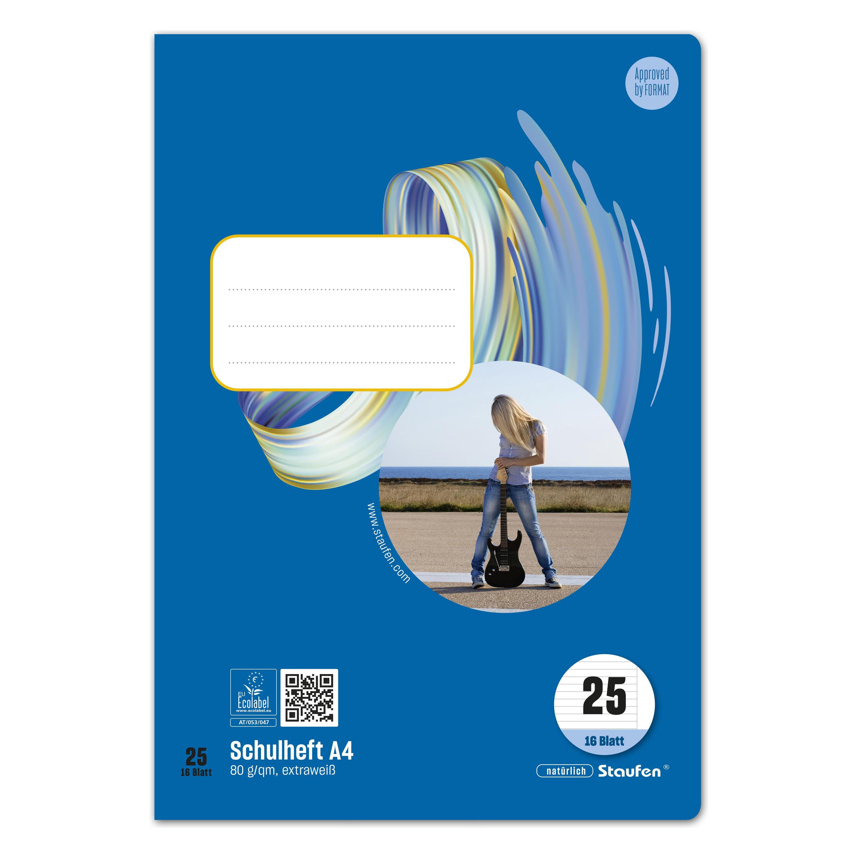 Ursus Schulheft (A4, Liniert, Weicher Einband) (40416025)