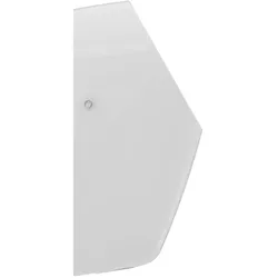 Urinal „i.lifeA“, Befestigung sichtbar in Weiß