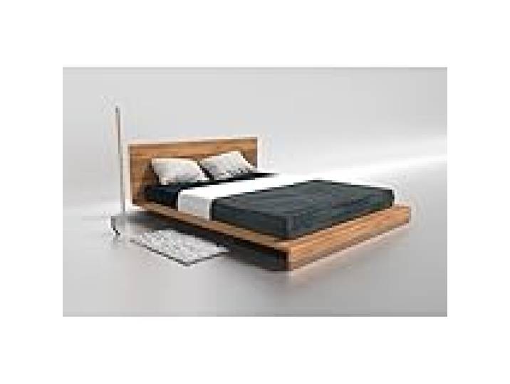 BB Loisir Lit 2 Personnes pour Adulte 160x200cm avec tête de lit Robuste modéle Pauli Couleur Chêne