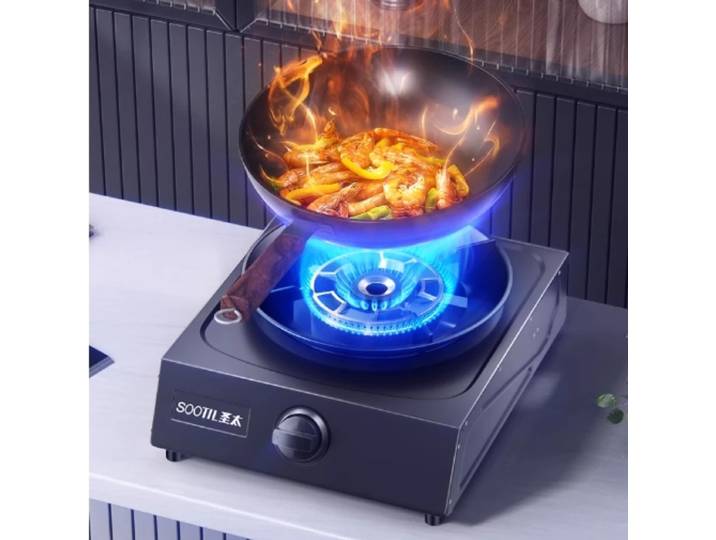 Cuisinière à gaz domestique de table, nouvelle, au gaz naturel liquéfié, avec protection anti-extinction de flamme et grande puissance de chauffe, nouveau style