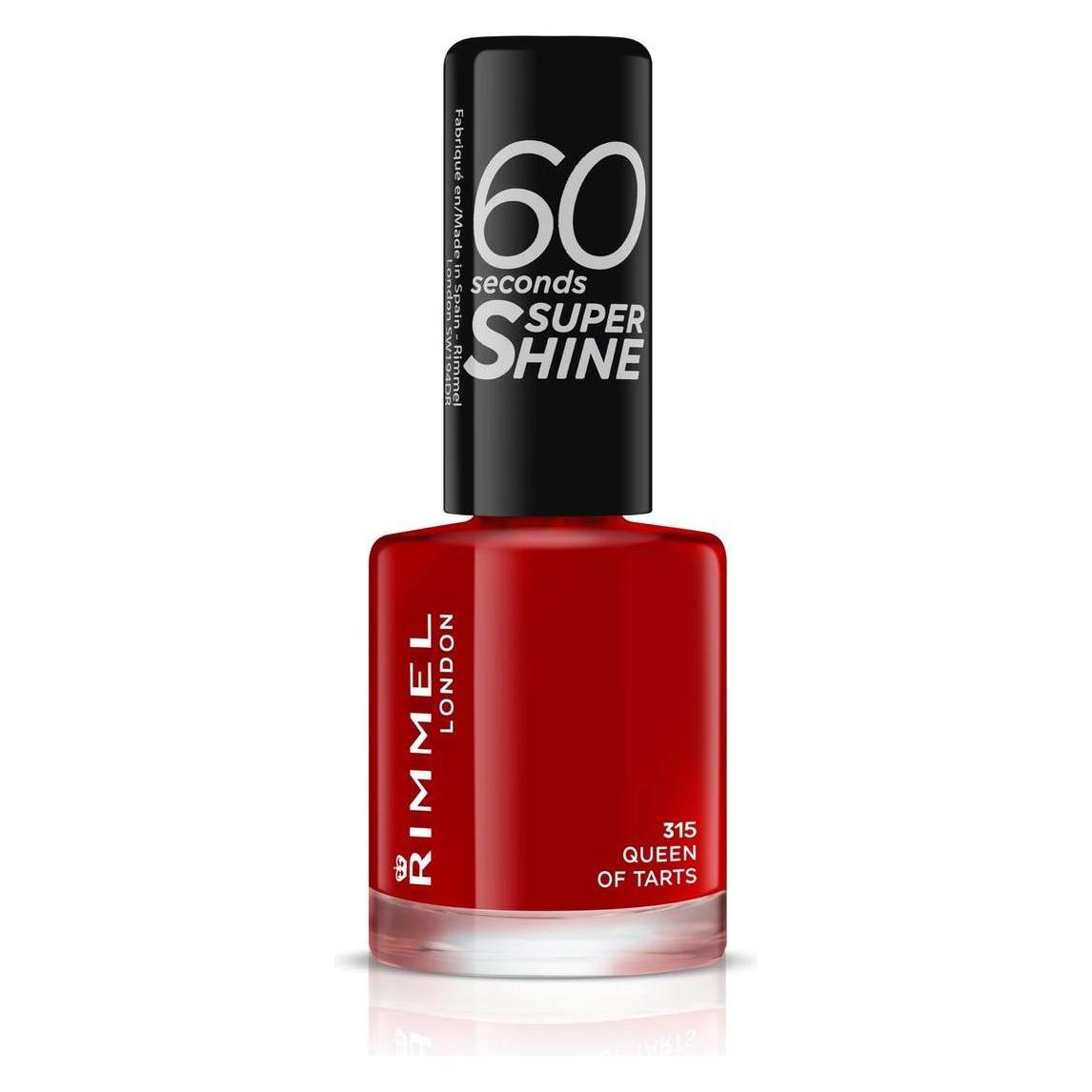 Rimmel London 60 Seconds Super Shine (315 Queen of Tarts, Farblack) (34778209315)