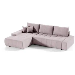 ECKSOFA Jonas 4 Sitzplätze Rose