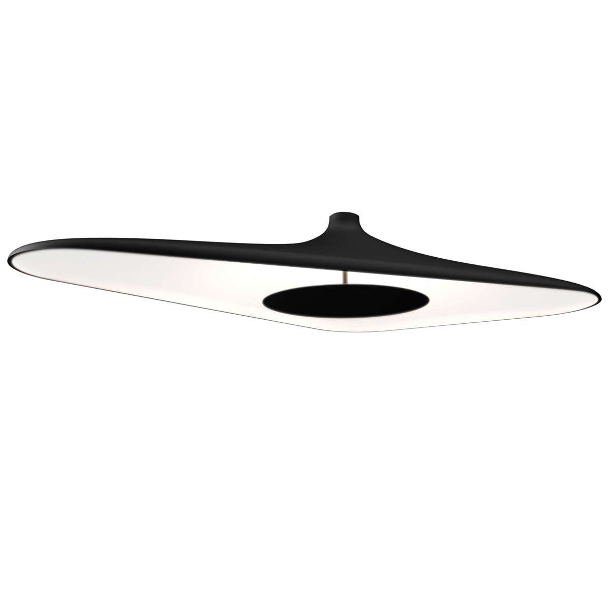 Luceplan Soleil Noir Deckenleuchte (schwarz) schwarz 1D890P000035
