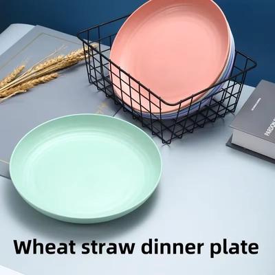 Inspired Finds Nordic Wheat Straw Fruit And Snack Plates Set (5 PCS) 5 Colors l