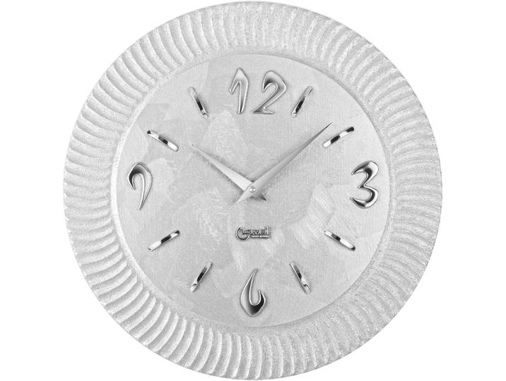 Wanduhr LOWELL Wanduhr Lowell , grau, B:40cm H:40cm T:0cm, Wanduhren, Wanduhr