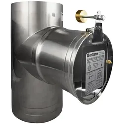 Bertrams Zugbegrenzer 16ZBT-VA130 Ø 130 mm, in T-Stück