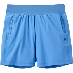 Rab, Damen, Outdoorhose, Momentum 4" (L), Blau