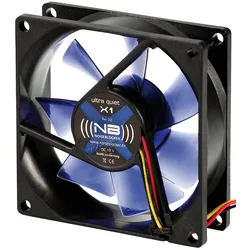NOISEBLOCK X1 - Noiseblocker BlackSilent Fan X1, 80 mm