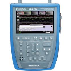 Metrix OX 9102 Digital-Oszilloskop 100 MHz 2-Kanal 2.5 GSa/s 100 kpts 12 Bit Digital-Speicher (DSO), Handgerät, Multimeter-Funktionen, Spectrum-Analyser 1 St. OX9102