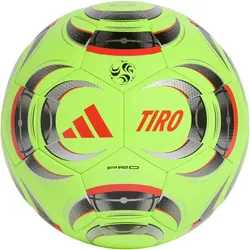 adidas Tiro Pro Winter Fußball Spielball KC3341 - lucid lemon/black/lucid red/iron met.