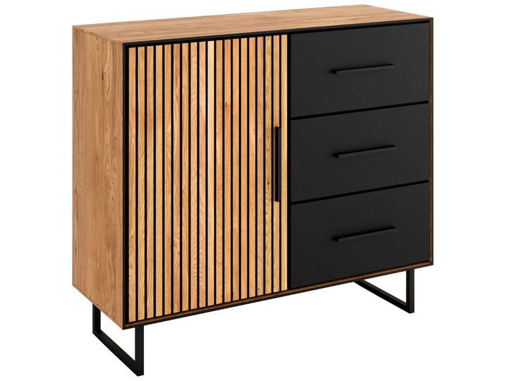 Z2 Sideboard BELLA, eiche, Teilmassiv