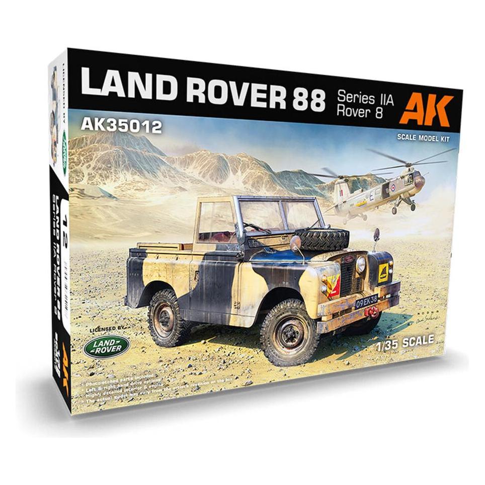 AK Interactive Land Rover 88 Series IIA Rover 8 1/35 (AK35012)