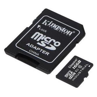 Kingston SDCIT/16GB memory card MicroSDHC UHS-I Class 10 (16 GB, microSDHC, U1, UHS-I) (SDCIT/16GB)