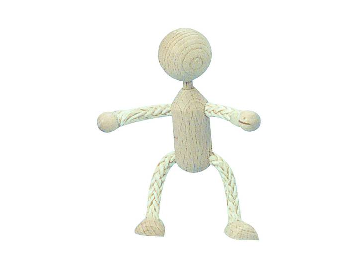 Rayher Holz-Sisal Püppchen 10 cm